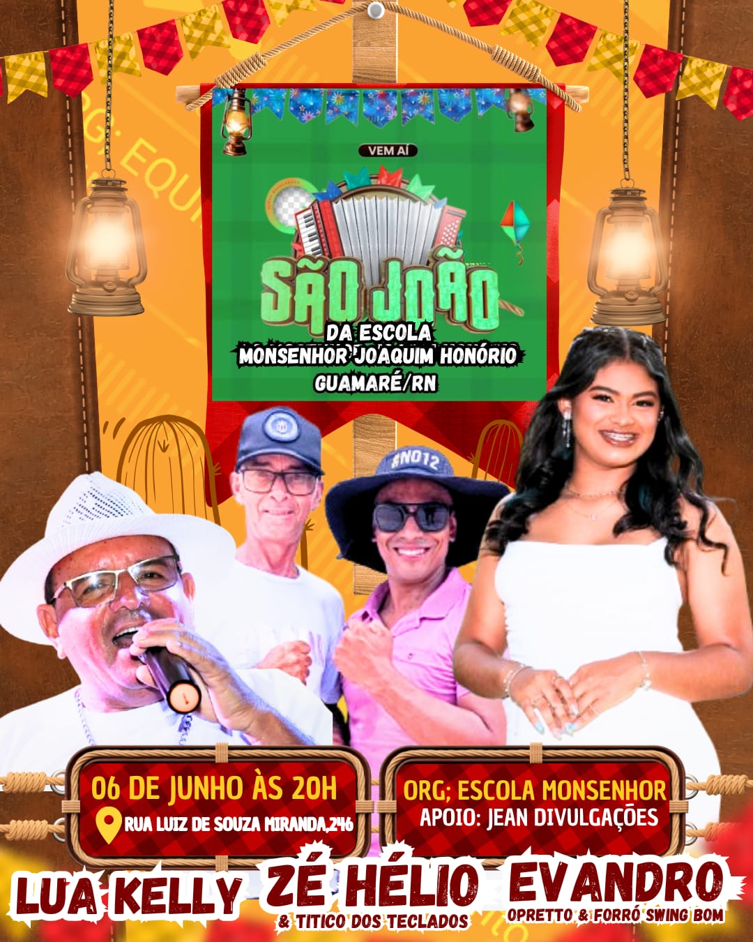 SÃO JOÃO DA ESCOLA MONSENHOR JOAQUIM HONÓRIO