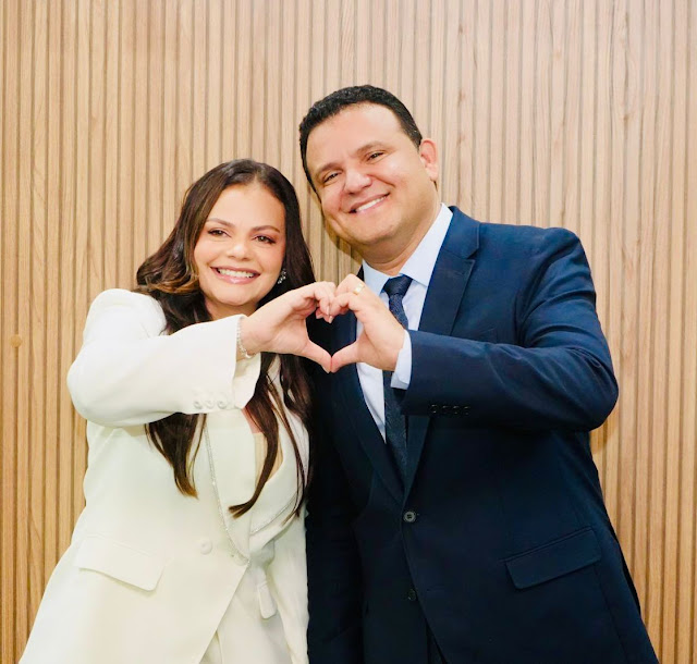 A força da união em Guamaré: Prefeito Hélio destaca a confiança e parceria com sua vice-prefeita