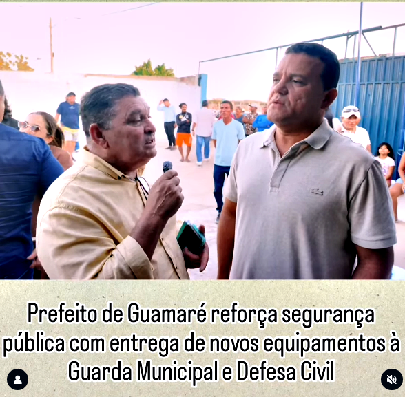Entrevista 87,9FM: Prefeito Hélio Miranda entrega novos equipamentos à Guarda Municipal e destaca avanços da gestão