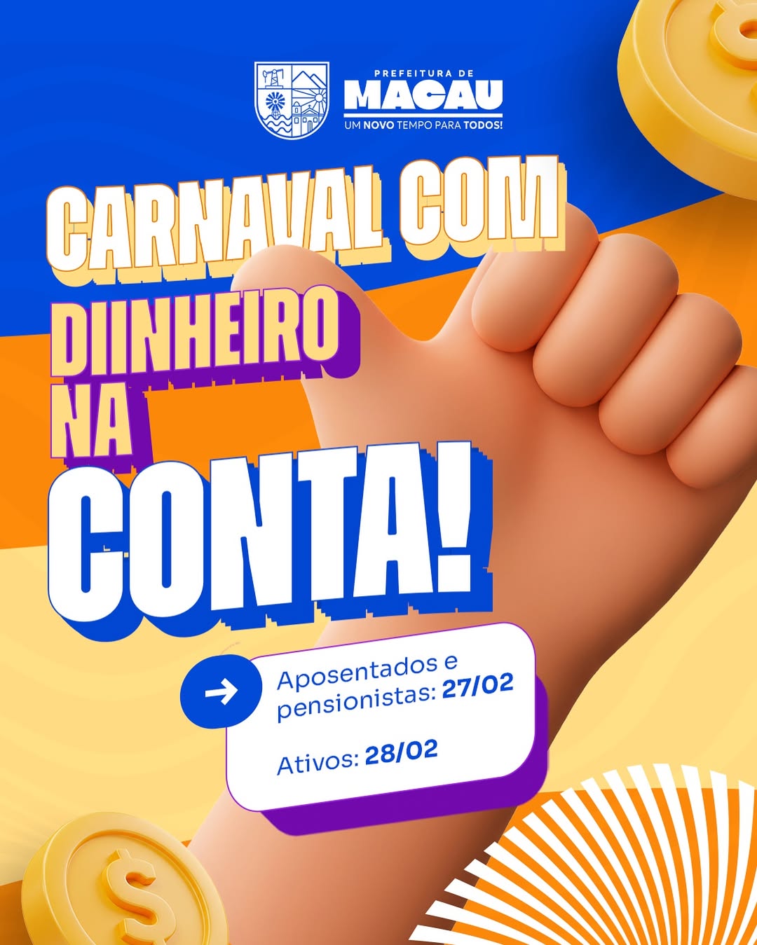 CARNAVAL COM DINHEIRO NA CONTA!