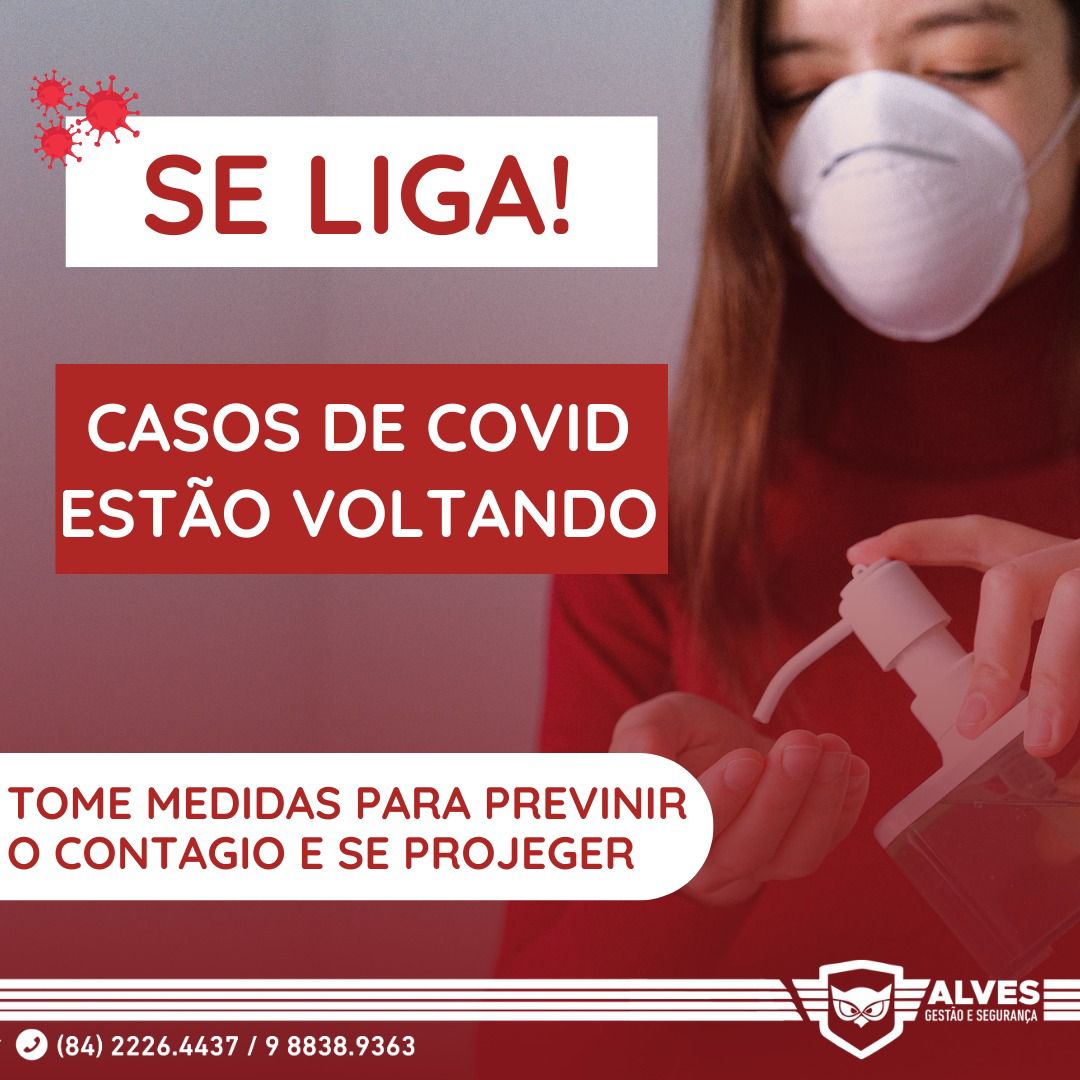 Atenção! 🚨 Aumento dos Casos de COVID-19
