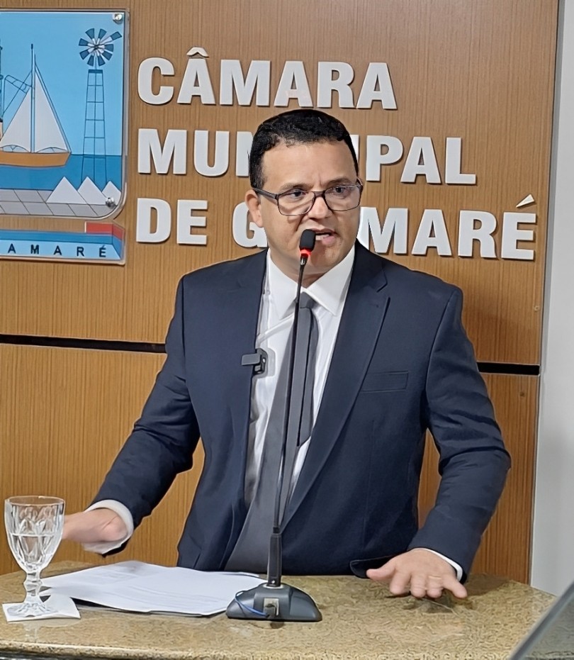 Entrevista com o vereador Eudes e o prefeito Hélio, abertura dos trabalhos legislativos de Guamaré